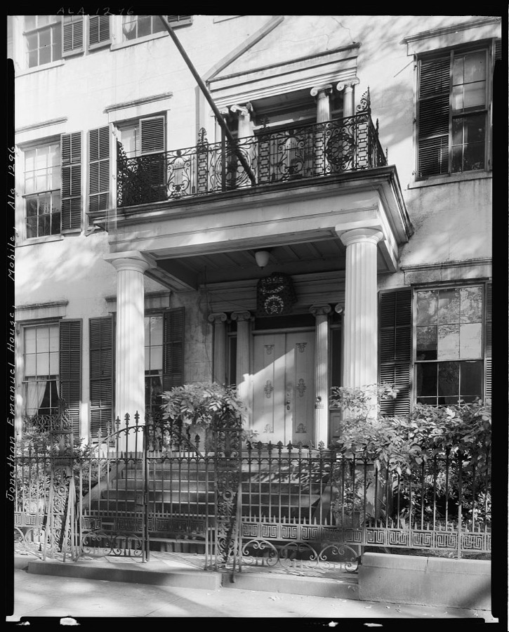 Jonathan Emanuel House, 251 Gov't St. at Joachim, Mobile, Mobile County, Alabama
