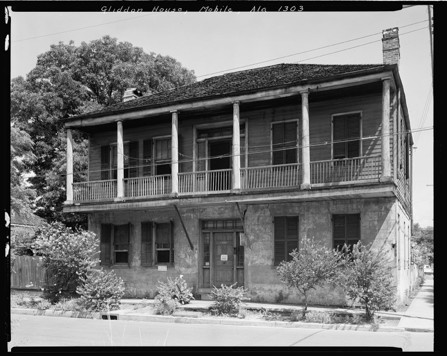 Gliddon House, 400 St. Anthony St., Mobile, Mobile County, Alabama