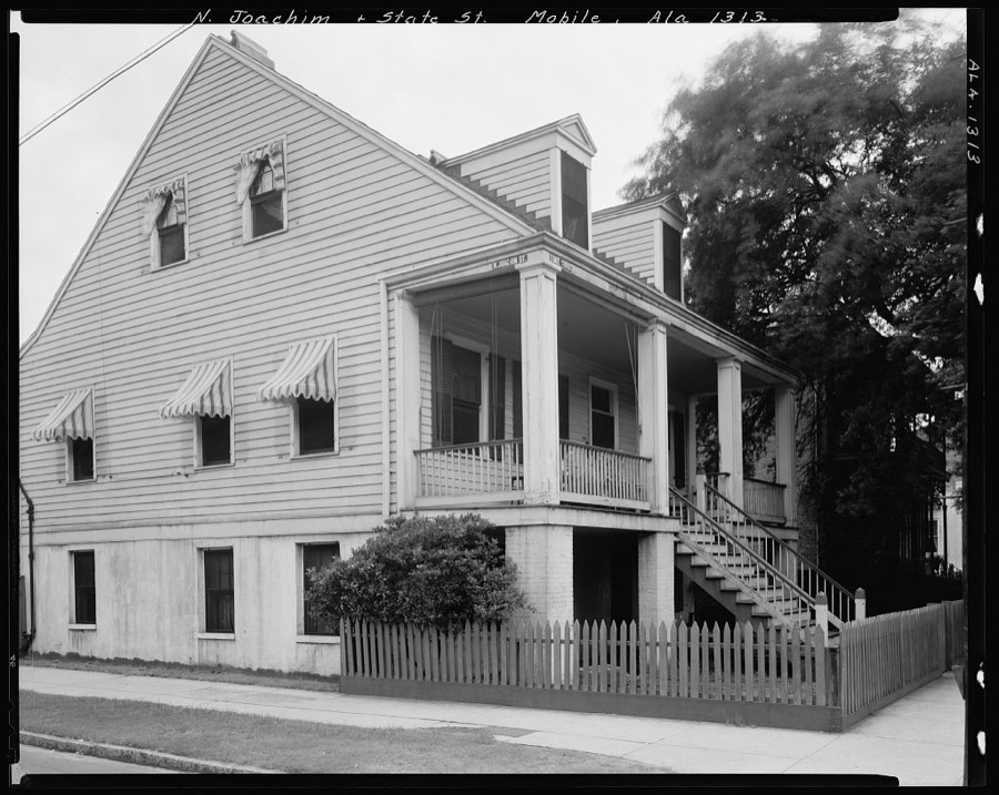 House, N. Joachim & State St., Mobile, Mobile County, Alabama