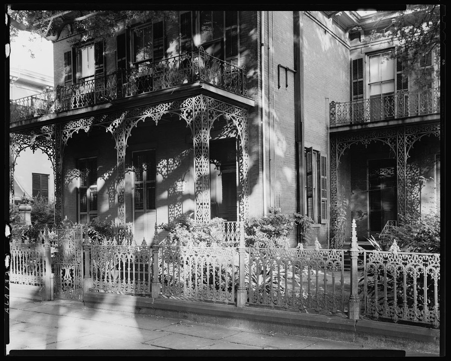 Maury Gate, Carter House, Mobile, Mobile County, Alabama