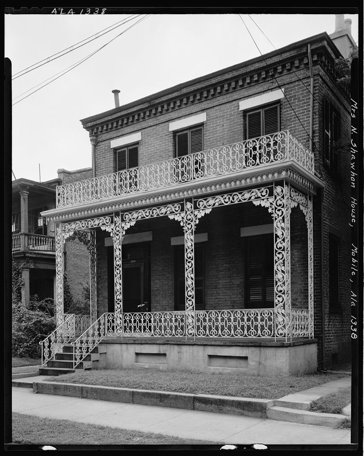 Mrs. N.Shawhan house, 254 N. Conception St., Mobile, Mobile County, Alabama