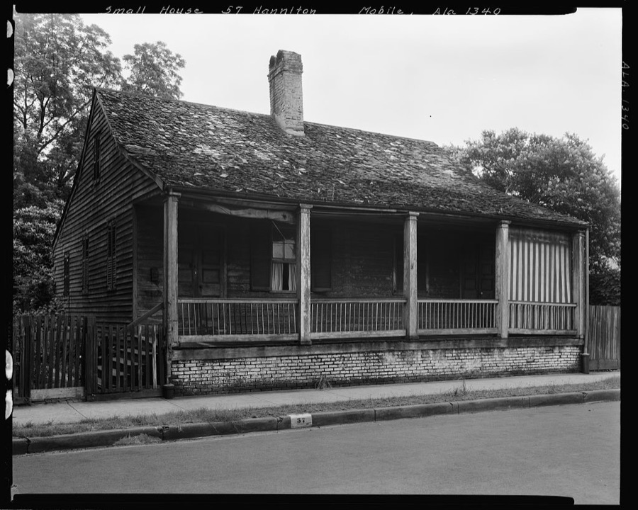 Small house, 57 Hamilton St., Mobile, Mobile County, Alabama