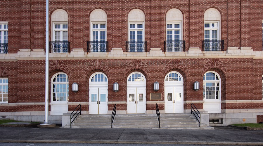 The George W. Andrews Federal Building and U.S. Courthouse is a historic government building in Opelika, Alabama