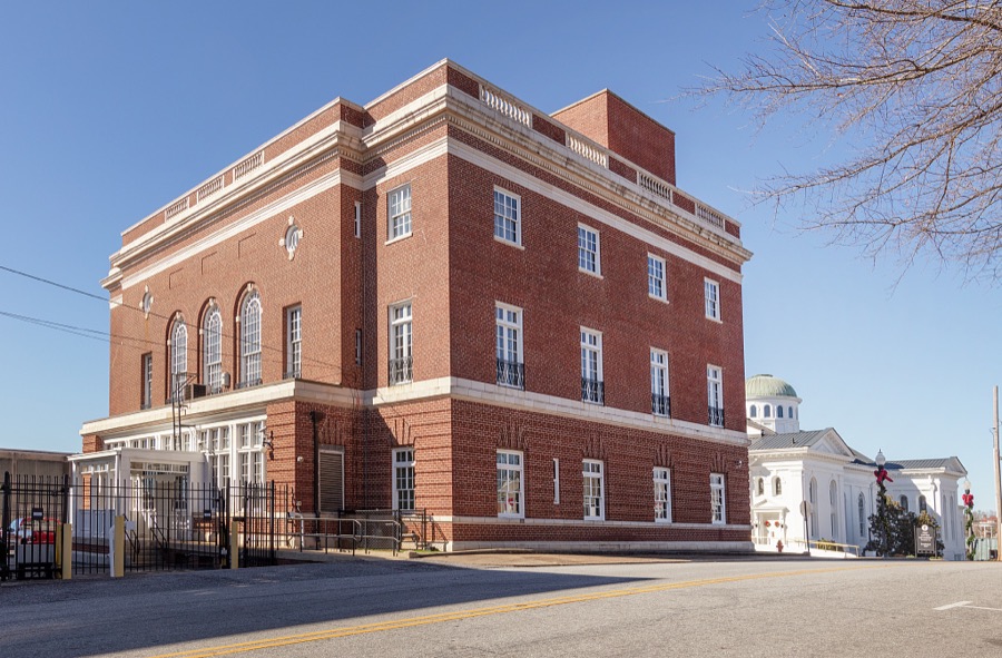 The George W. Andrews Federal Building and U.S. Courthouse is a historic government building in Opelika, Alabama