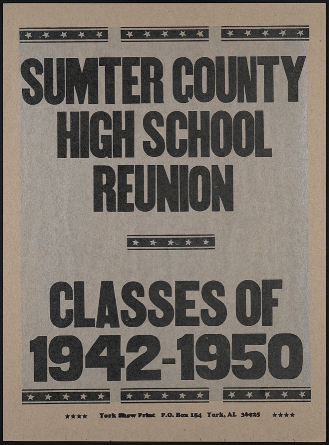 Sumter County High School reunion, classes of 1942-1950