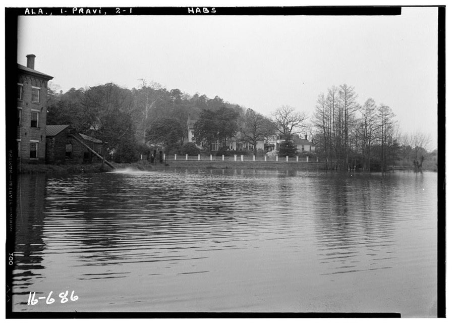 Daniel Pratt House, Autauga Creek, Prattville, Autauga County, AL