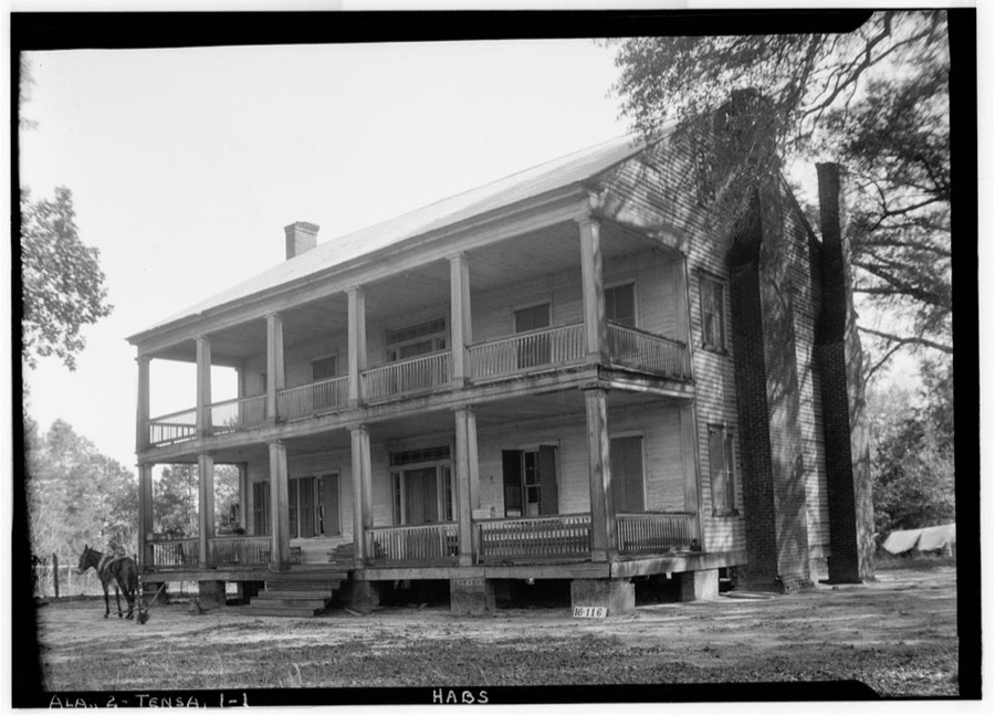 Atkinson-Till House, State Highway 59, Tensaw, Baldwin County, AL