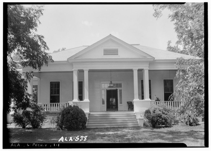 Senator Thomas Sidney Frazier House, County Road 40, Peachburg, Bullock County, AL
