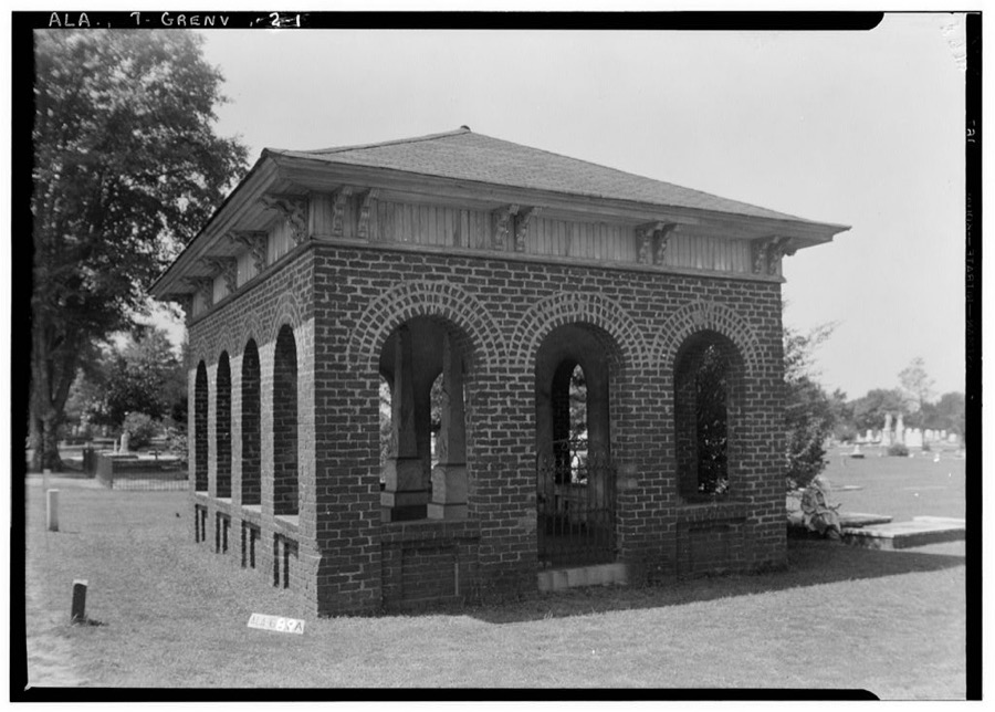 Pine Crest Cemetery, Grave House, West Commerce Street, Greenville, Butler County, AL