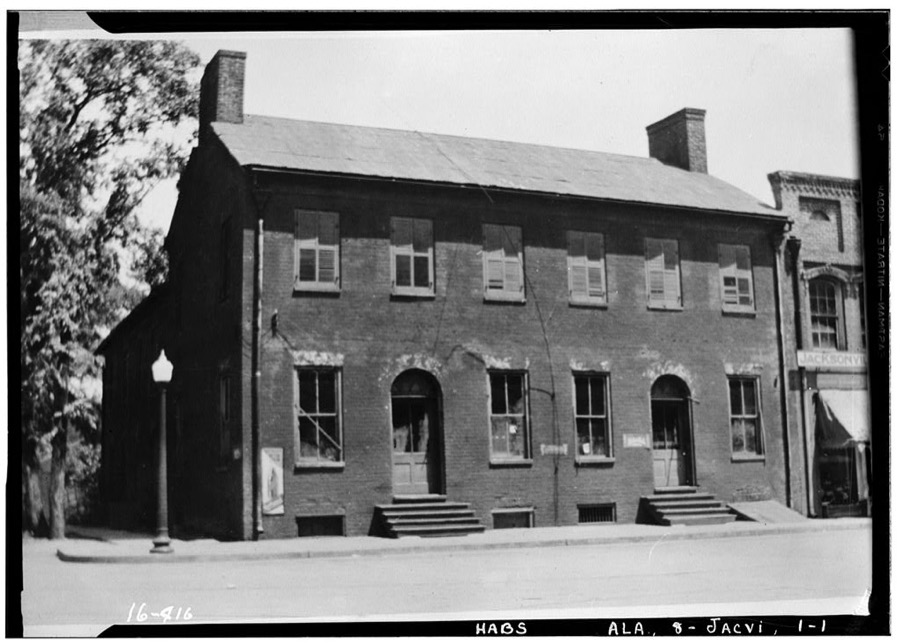 Old Tavern, East Clinton & East Square Streets, Jacksonville, Calhoun County, AL