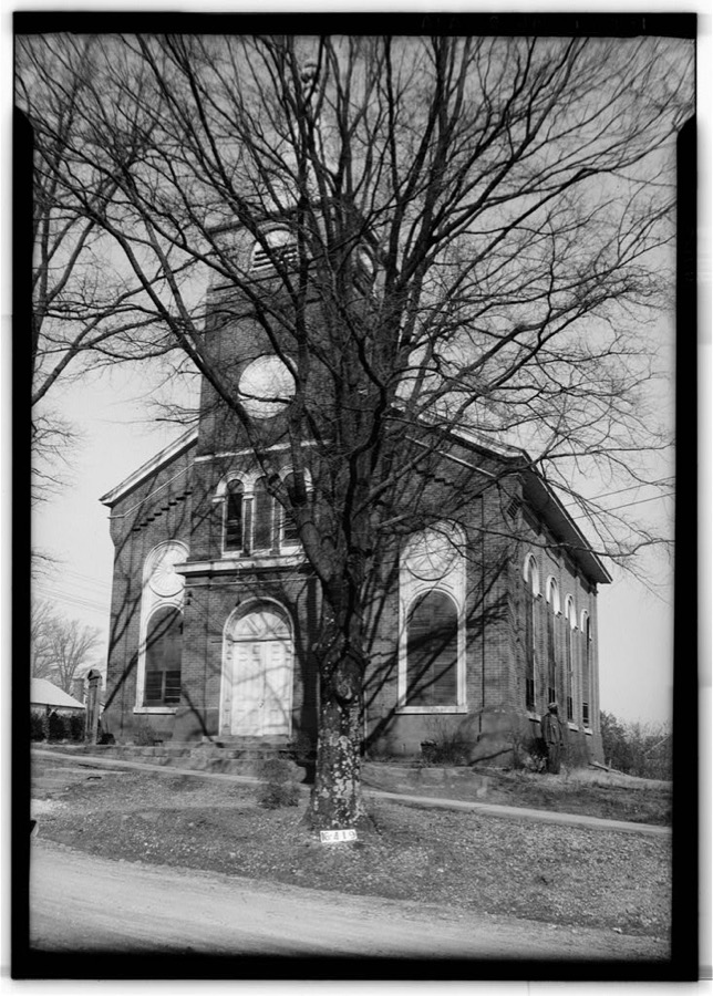 Presbyterian Church, North Chinabee & East Clinton Streets, Jacksonville, Calhoun County, AL