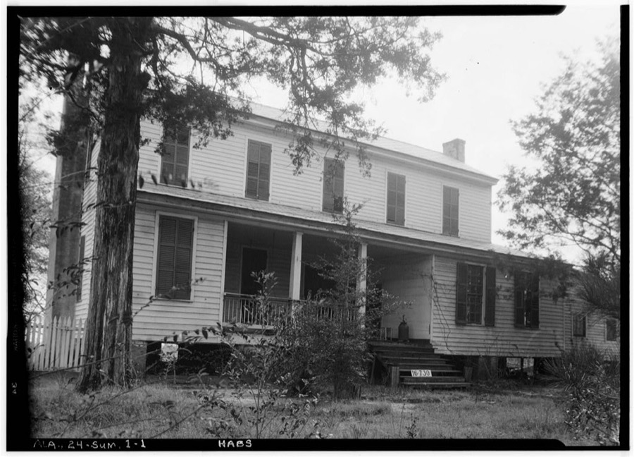 Childers-Tate House, Centenary Street, Summerfield, Dallas County, AL