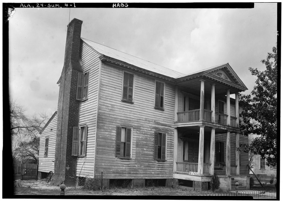 Sturdivant-Moore-Hartley House, Centenary & Main Streets, Summerfield, Dallas County, AL