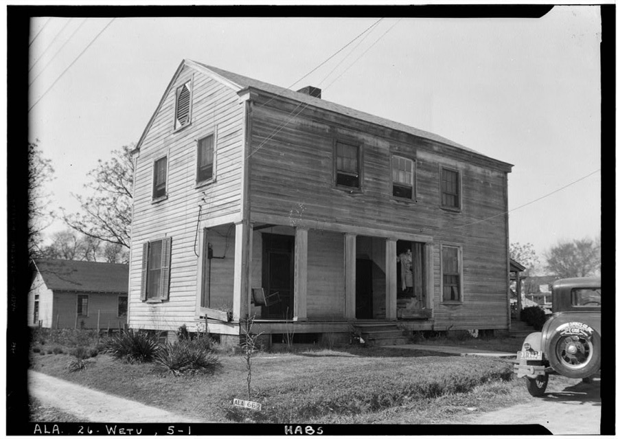Old Tavern, Broad & West Bridge Streets, Wetumpka, Elmore County, AL