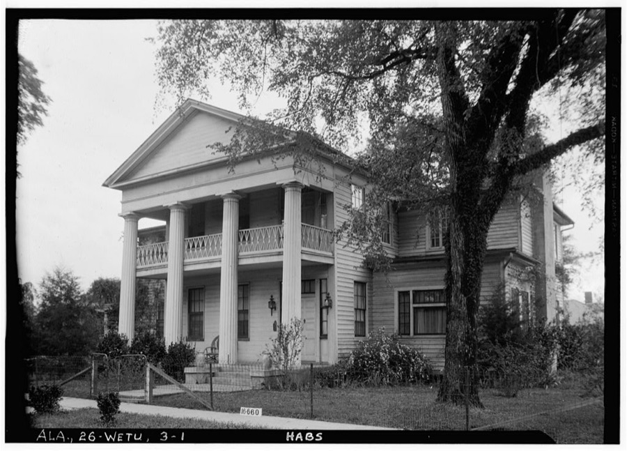 Bates-Jesse House, 311 Government Street, Wetumpka, Elmore County, AL