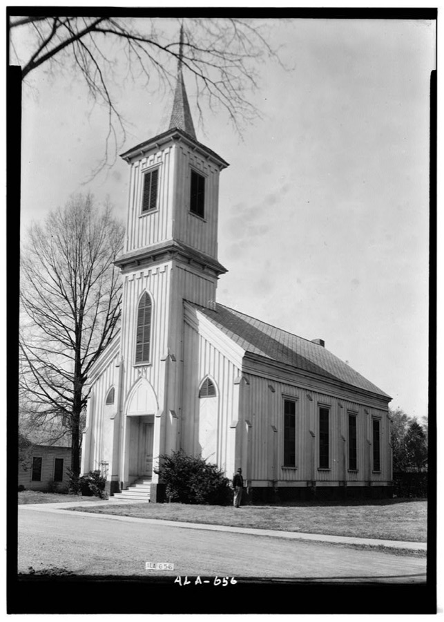 Wetumpka Presbyterian Church, West Bridge & North Bridge Streets, Wetumpka, Elmore County, AL