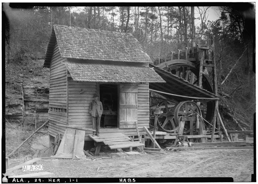 McCaleb-Hollingsworth Mill, Mill Creek, Fayette, Fayette County, AL