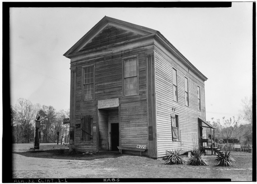 Masonic Temple, State Routes 14 & 39, Clinton, Greene County, AL