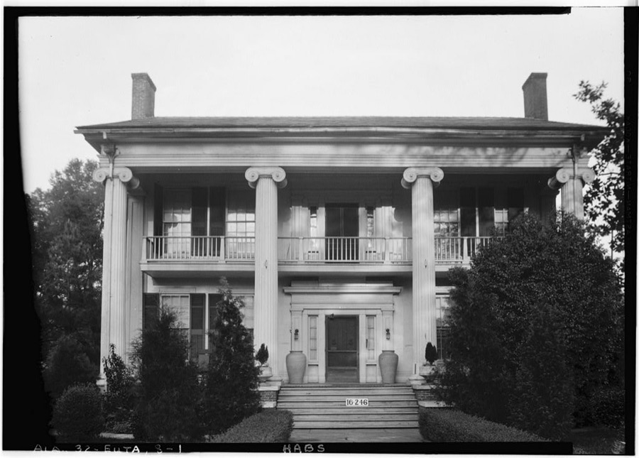 J. O. Banks House & Smokehouse, Springfield Avenue & Pickens Street, Eutaw, Greene County, AL