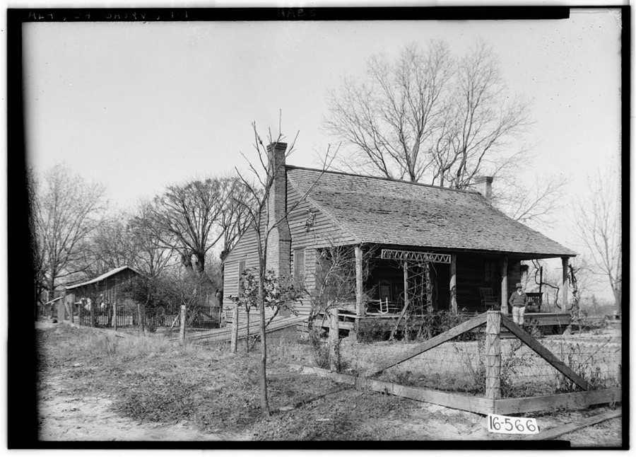 Colonel Baldwin M. Fluker House, Abbie Ridge Road, Shorterville, Henry County, AL