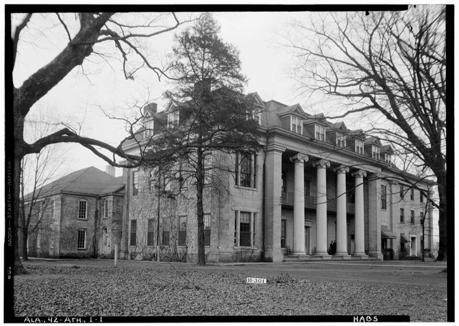 Athens College, Founder's Hall, Beaty Street, Athens, Limestone County, AL