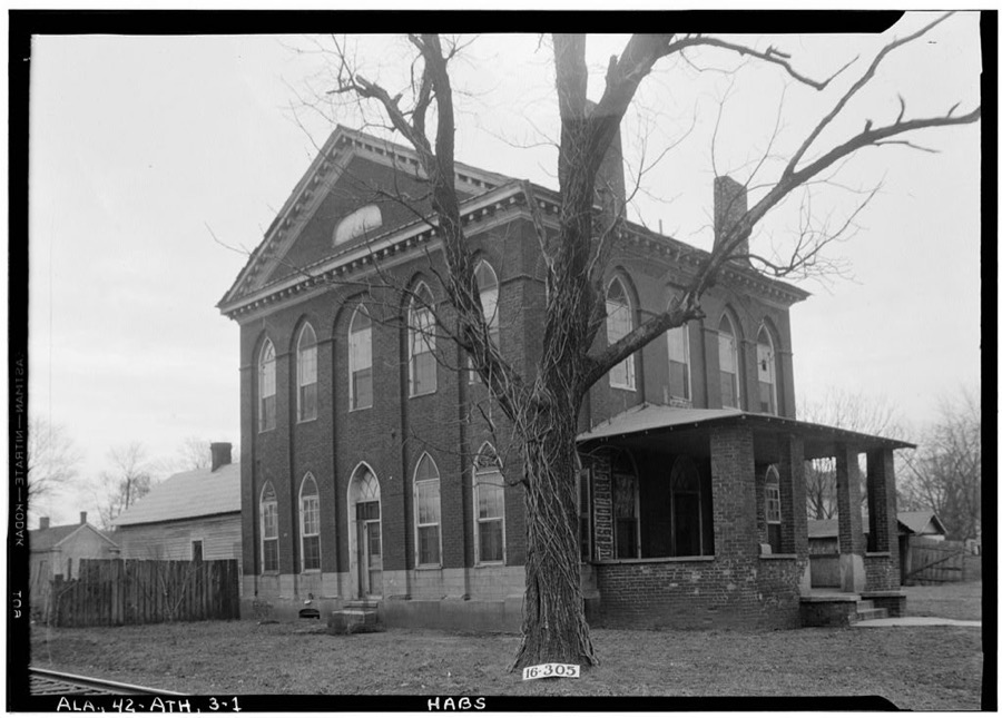 Old Masonic Hall, Monroe & East Hobbs Streets, Athens, Limestone County, AL
