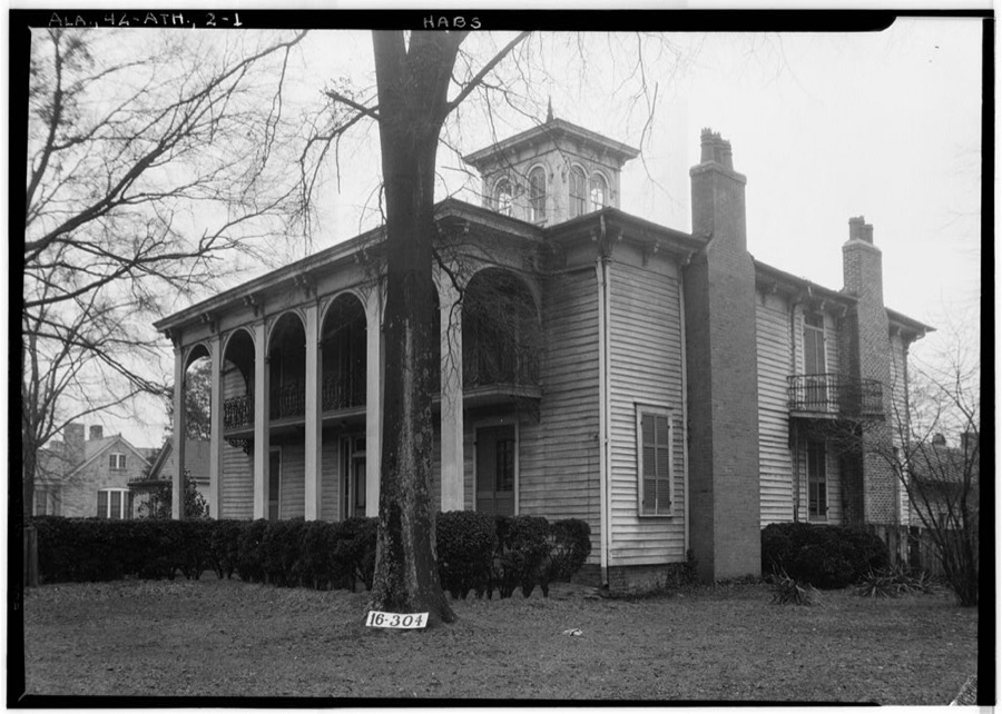 Frances Snow Pryor House, Jefferson Street, Athens, Limestone County, AL
