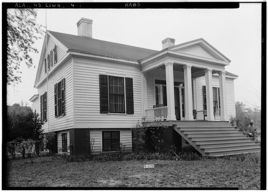 Williams-Bragg House, State Highway 97 (County Road 29), Lowndesboro, Lowndes County, AL