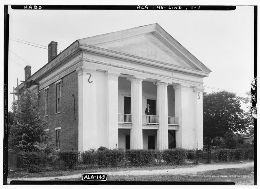 Old Marengo County Courthouse, Cahaba Avenue & Mobile Street, Linden, Marengo County, AL