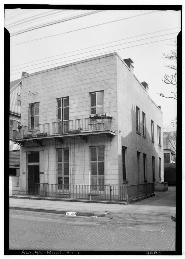 Doctor Henderson House, 12 North Jackson Street, Mobile, Mobile County, AL
