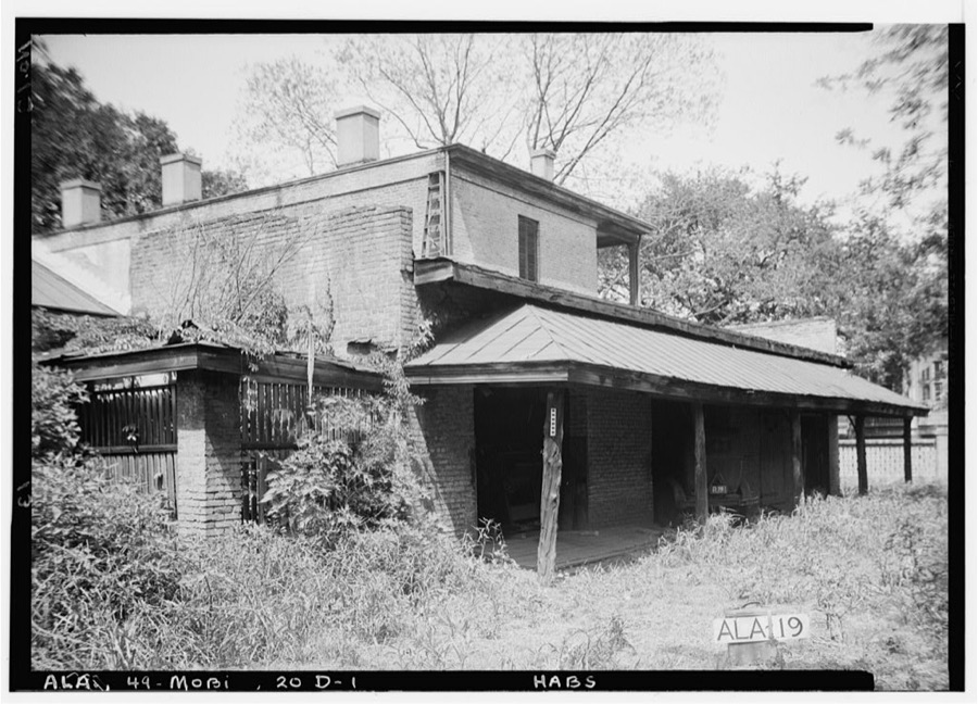 Waring House, Stables, 108 South Claiborne Street, Mobile, Mobile County, AL