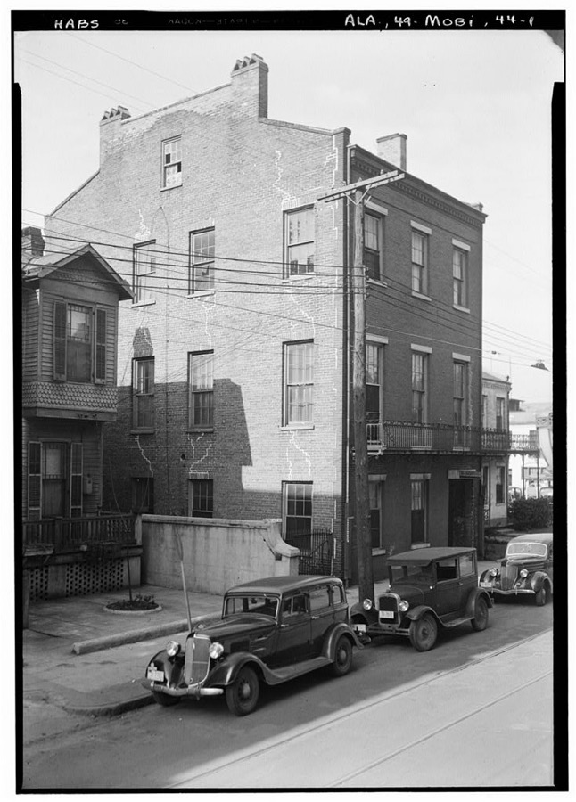 Gibbons-Torry House, Gate & Privy, 60 South Conception Street, Mobile, Mobile County, AL