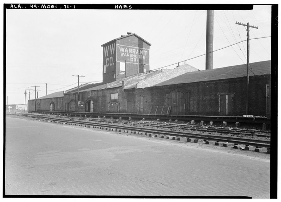 Magnolia Cotton Warehouse, Lipscomb & Magnolia Streets, Mobile, Mobile County, AL