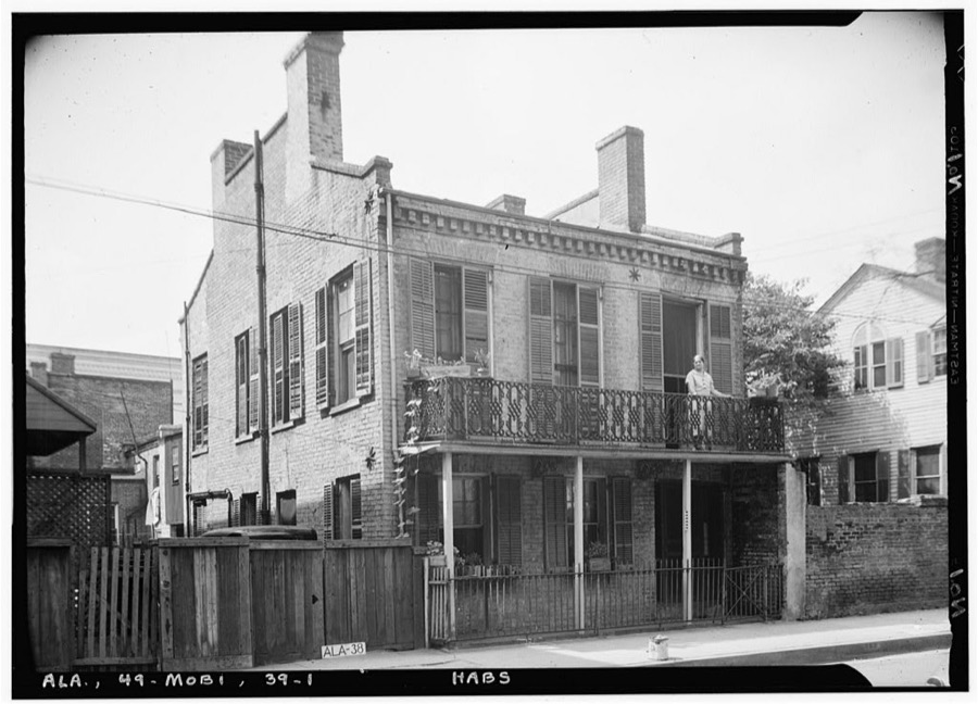 Rider House, 303 Conti Street, Mobile, Mobile County, AL