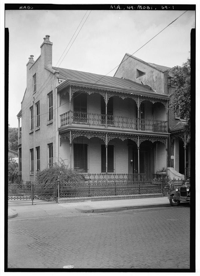 The Sledge Place, 54 South Jackson Street, Mobile, Mobile County, AL