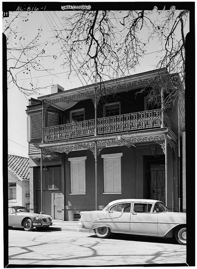 Phillipi-Mastin House, 53 North Jackson Street, Mobile, Mobile County, AL