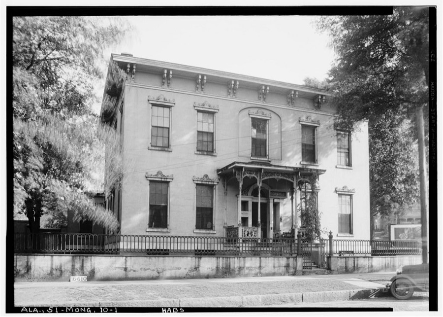 Harris-Smith House, Church & Catoma Streets, Montgomery, Montgomery County, AL