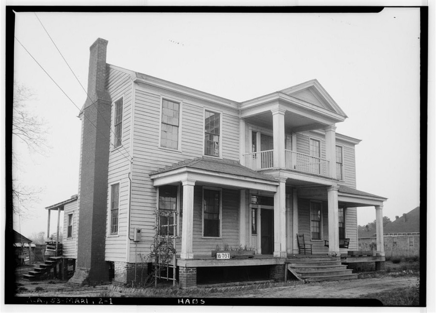 Governor Andrew Barry Moore House, State Highway 14, Marion, Perry County, AL