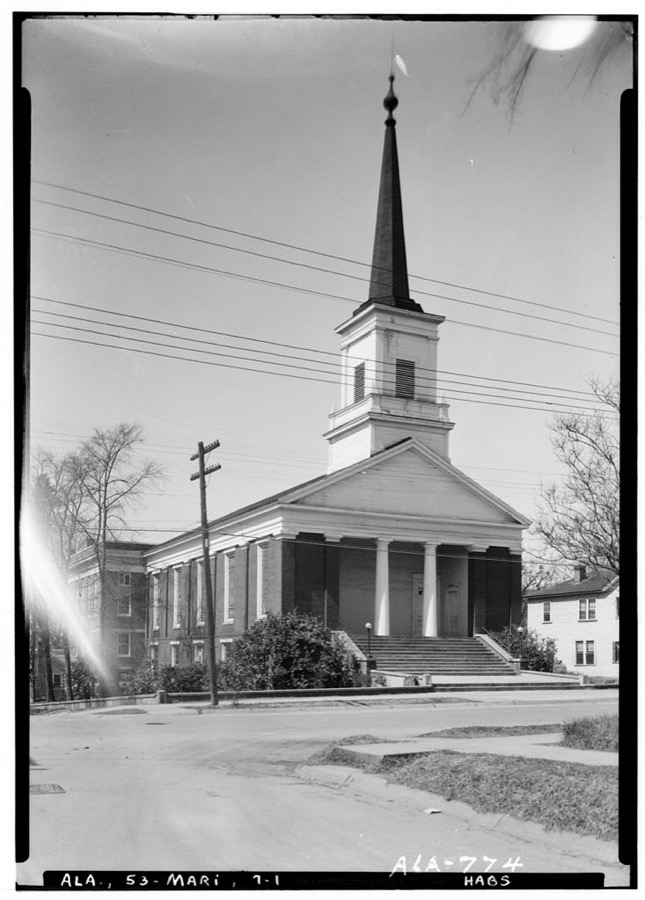 Siloam Baptist Church, Washington & Early Streets, Marion, Perry County, AL