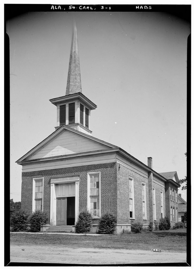 Methodist Episcopal Church, Tuscaloosa Street (State Highway 86), Carrollton, Pickens County, AL