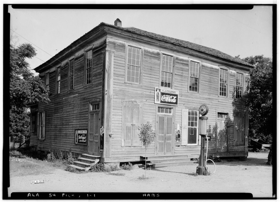 Store, State Highways 14 & 86, Pickensville, Pickens County, AL