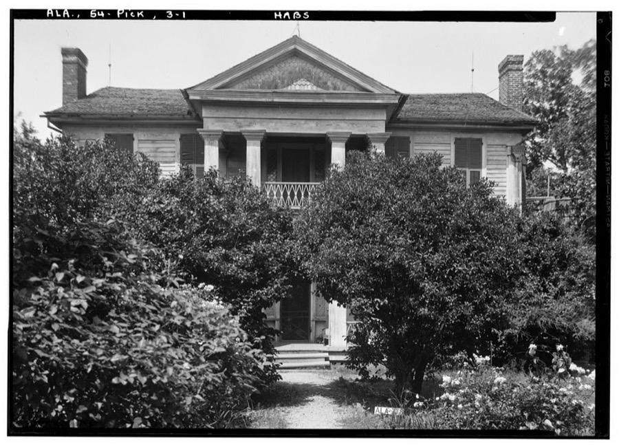 Doctor Wilkins House, State Highways 14 & 86 vicinity, Pickensville, Pickens County, AL