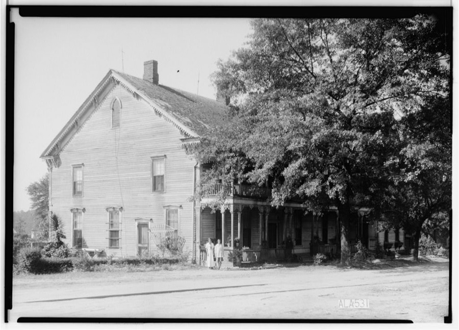 Dudley's Hotel, Railroad & Main Streets, Seale, Russell County, AL