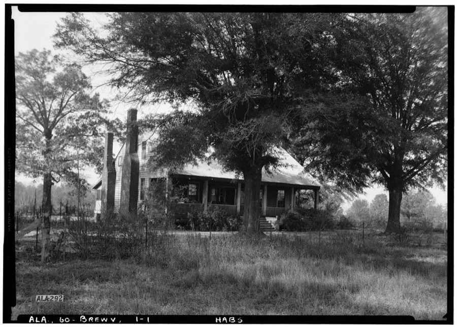 Patton-Scales House, State Route 28, Brewersville, Sumter County, AL