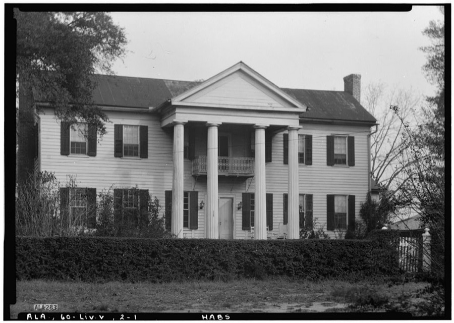 John H. Sherard House, State Road 28, Livingston, Sumter County, AL