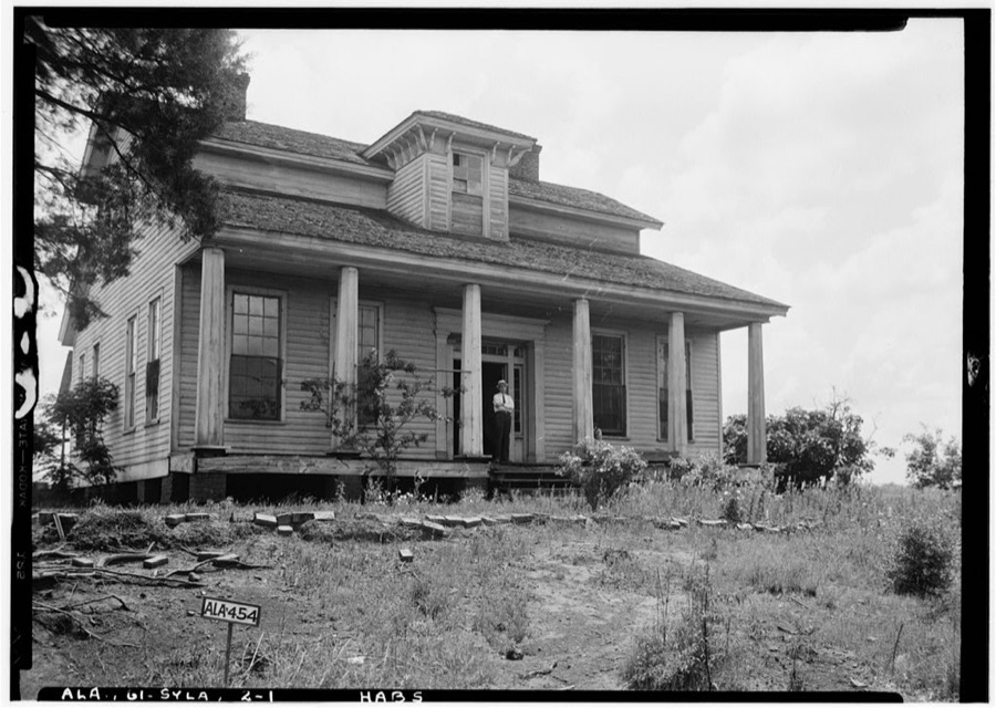 Baldwin Fluker House, Talladega Highway, Sylacauga, Talladega County, AL