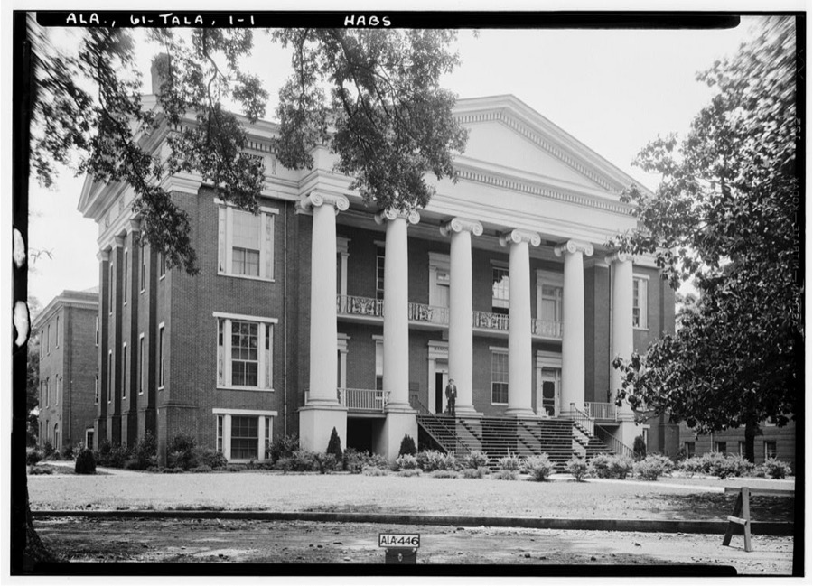 East Alabama Masonic Female Institute, 205 East South Street, Talladega, Talladega County, AL