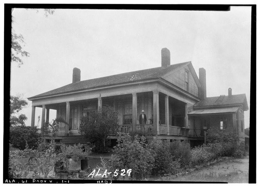 William A. Gardner House, Lafayette Highway (County Road 75), Dadeville, Tallapoosa County, AL