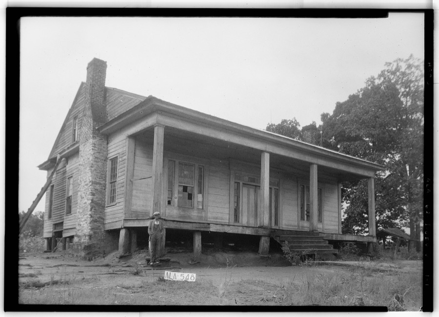 Black-Gilling House, County Road 44, Dudleyville, Tallapoosa County, AL