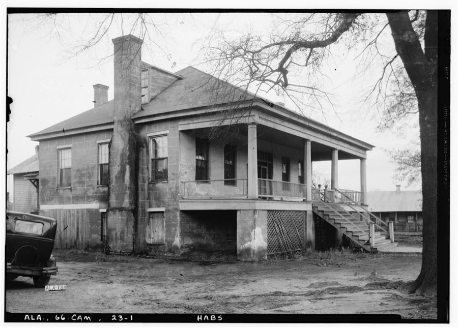 Coster House, Broad & Hill Streets, Camden, Wilcox County, AL